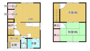 高橋貸家の間取り画像