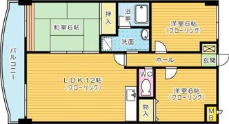 ジョイフル桧垣の間取り画像