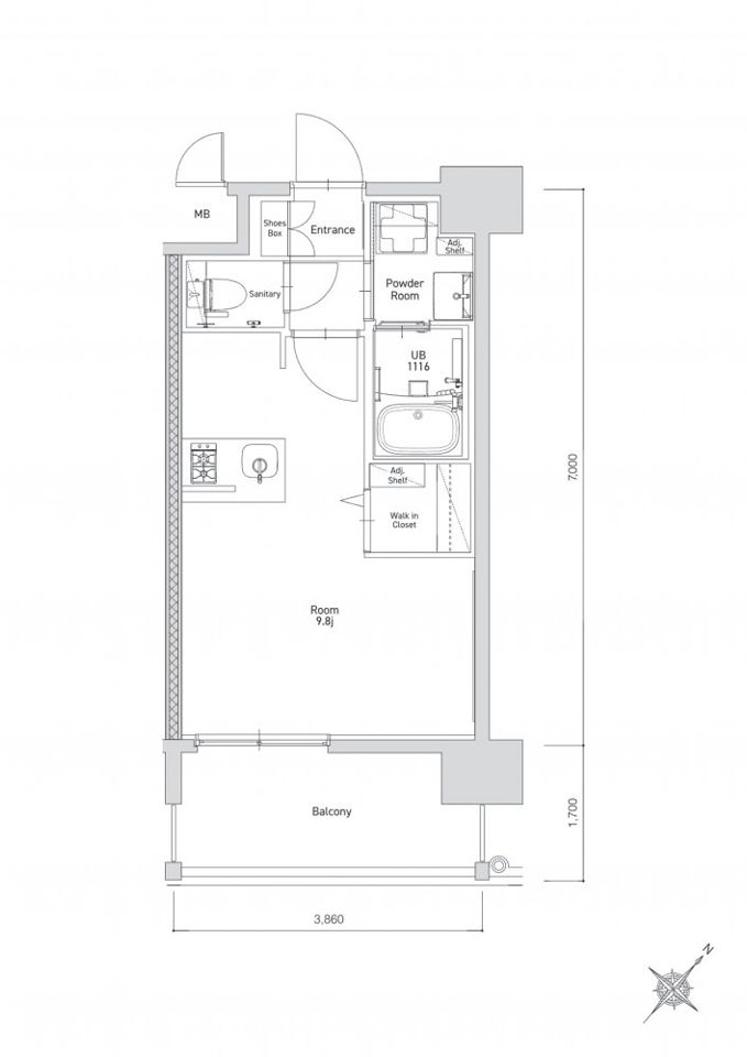 間取図