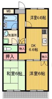 エクセル富士見の間取り画像