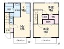 エスタシオン東名 B棟の間取り画像