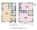 湖西市南台戸建の間取り画像