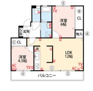 サンコーポラス柳川Ⅰの間取り画像