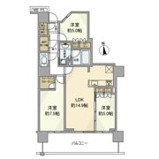 メガシティタワーズ ザ・イーストの間取り画像