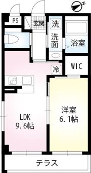 ウエストヒルズの間取り画像