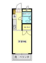 ジュネス田野倉の間取り画像