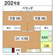 コーポ隆の間取り画像