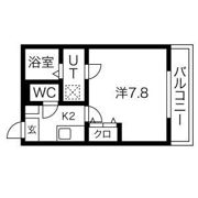 クレフラスト大曽根北A棟の間取り画像