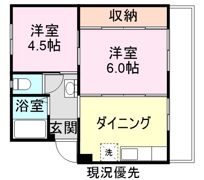 ヴィラナリー三原5号棟の間取り画像