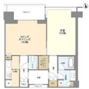 グラングリーン大阪THE NORTH RESIDENCEの間取り画像