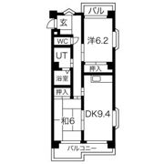 黒川ウエストマンションの間取り画像