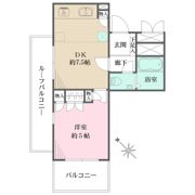 藤和池袋ホームズの間取り画像
