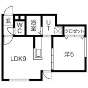 アンデス富岡Florの間取り画像
