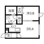 トレジャーキャッスル伍番館の間取り画像
