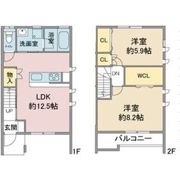 アプトルーナ本郷の間取り画像