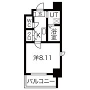 シャンポール内田橋の間取り画像