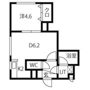 ブランノワール菊水.exeの間取り画像