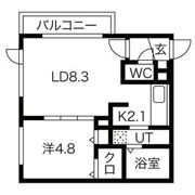 Asse kotoniの間取り画像