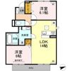 ウエストヒルズ岩崎台 A棟の間取り画像