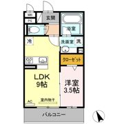 M＆Mルコネッサンスの間取り画像