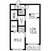 第12旭レジデンスの間取り画像