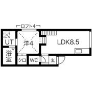 リアンジュ志賀本通の間取り画像