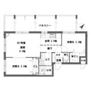 グランメール美園6-3の間取り画像