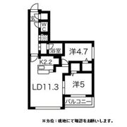 グランドサクセス南麻生の間取り画像