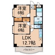メゾンうちこしの間取り画像