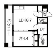 TEADA入船の間取り画像