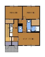 サンビレッジ府中 Bの間取り画像