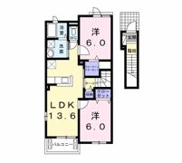 ボヌール・ロジュマンの間取り画像