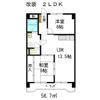 ハイツ白山の間取り画像