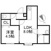 マーベラス美園の間取り画像