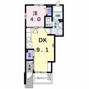 SKY CITY Bの間取り画像