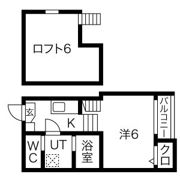 LALA FLAT ATSUTA KIRITOCHOUの間取り画像