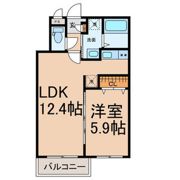 MOVE若宮の間取り画像