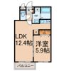 MOVE若宮の間取り画像