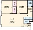 ベルツリーⅡの間取り画像