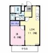 ハイツ雅の間取り画像