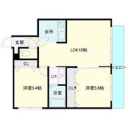 サンライン山鼻の間取り画像