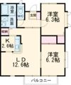 ユイマール・エフ Fの間取り画像