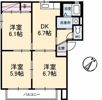 クリスタルシティー ’Kの間取り画像