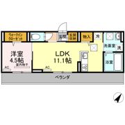 フェリオ新山口の間取り画像