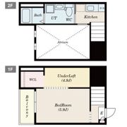Bleu Ciel千竈通の間取り画像