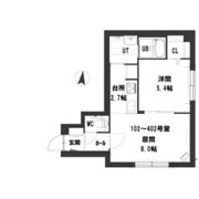 グランメール K.S元町の間取り画像