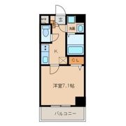 Z・R名駅の間取り画像