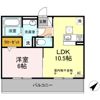 クレール A棟の間取り画像
