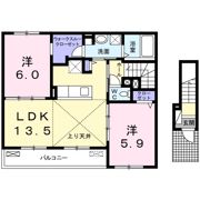 グラッツィア串戸の間取り画像