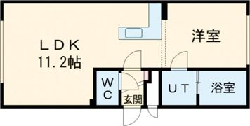 リベルタ福住の間取り画像